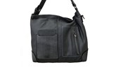 Large Charcoal Grey Hobo Bag